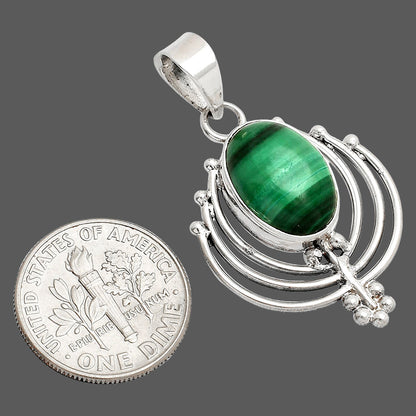 Lotus - Malachite Eye - Congo Pendant P-1702 SDP148896