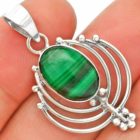 Lotus - Malachite Eye - Congo Pendant P-1702 SDP148901