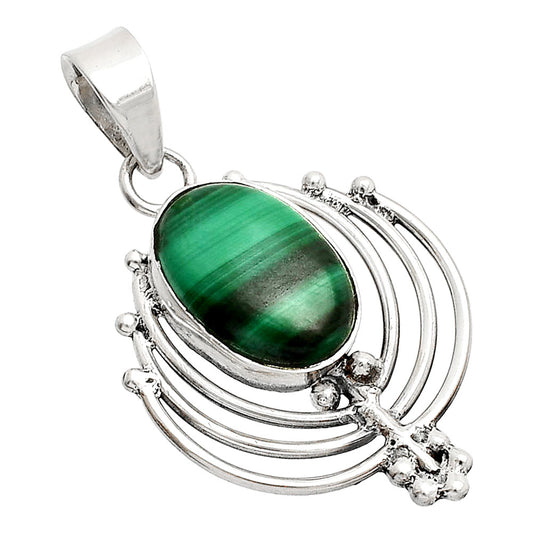 Lotus - Malachite Eye - Congo Pendant P-1702 SDP148901