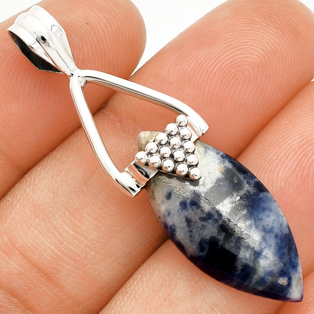 Natural Sodalite Pendant P-1722 SDP149167