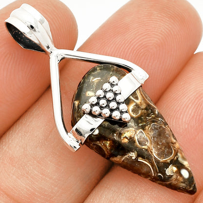 Natural Turtella Jasper - USA Pendant P-1722 SDP149174