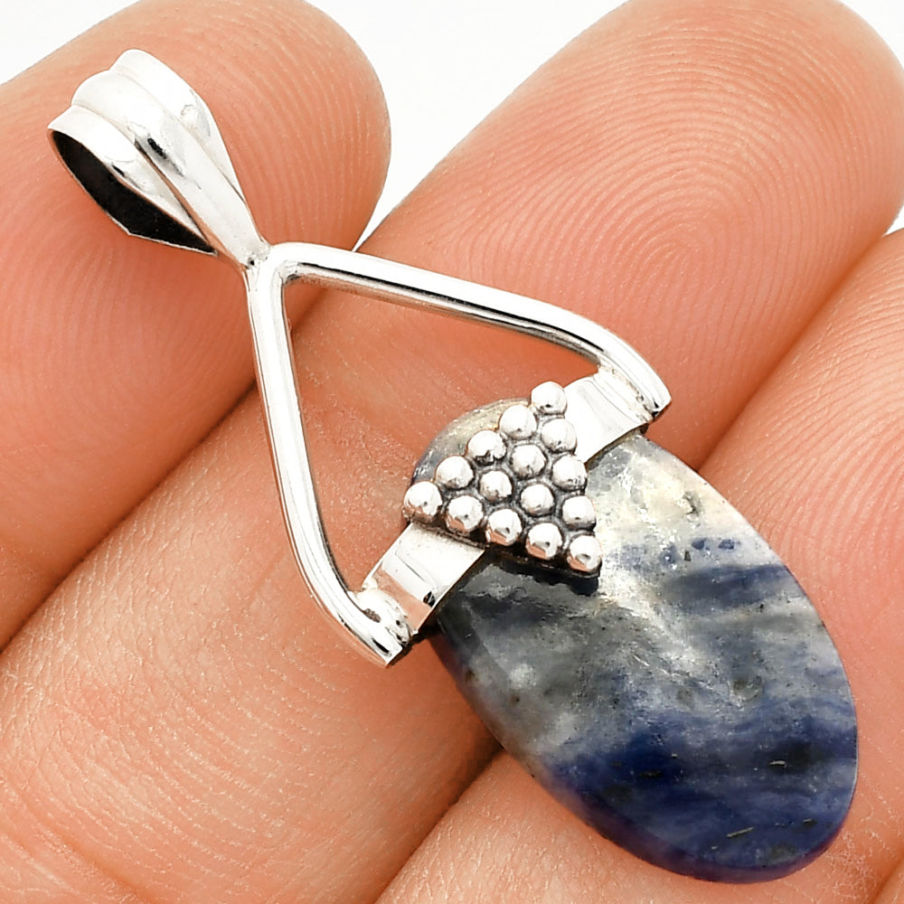 Natural Sodalite Pendant P-1722 SDP149176