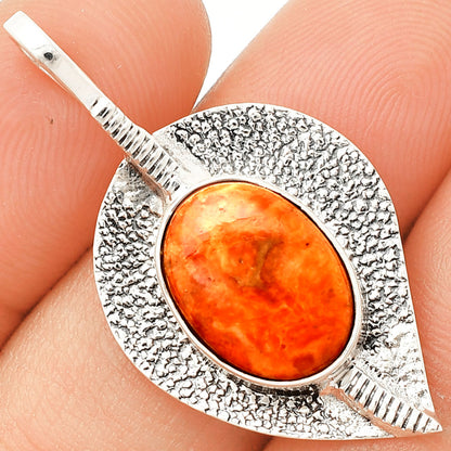 Natural Red Sponge Coral Pendant P-1218 SDP149519