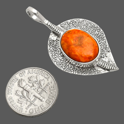 Natural Red Sponge Coral Pendant P-1218 SDP149519
