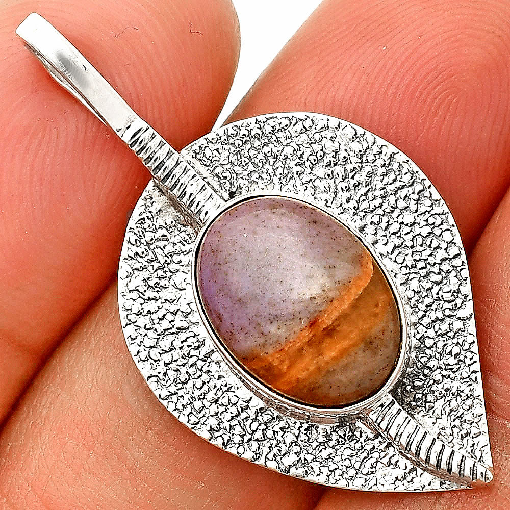 Natural Lavender Jade Pendant P-1218 SDP149537