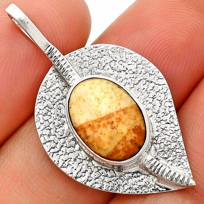 Natural Picture Jasper Pendant P-1218 SDP149541
