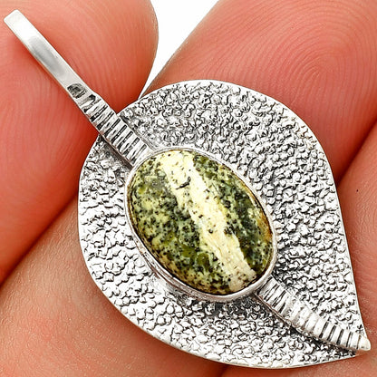 Natural Natural Chrysotile Pendant P-1218 SDP149543