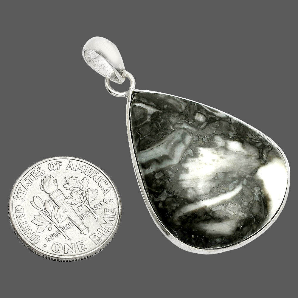 Natural Mexican Cabbing Fossil Pendant P-1001 SDP150287