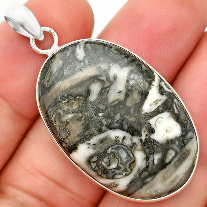 Natural Mexican Cabbing Fossil Pendant P-1001 SDP150452