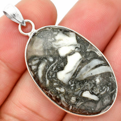 Natural Mexican Cabbing Fossil Pendant P-1001 SDP150464