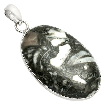 Natural Mexican Cabbing Fossil Pendant P-1001 SDP150464