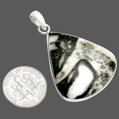 Natural Mexican Cabbing Fossil Pendant P-1001 SDP150469