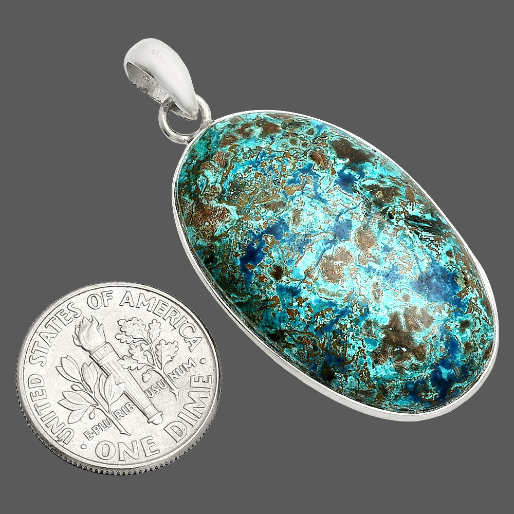 Natural Shattuckite - USA Pendant P-1001 SDP150516