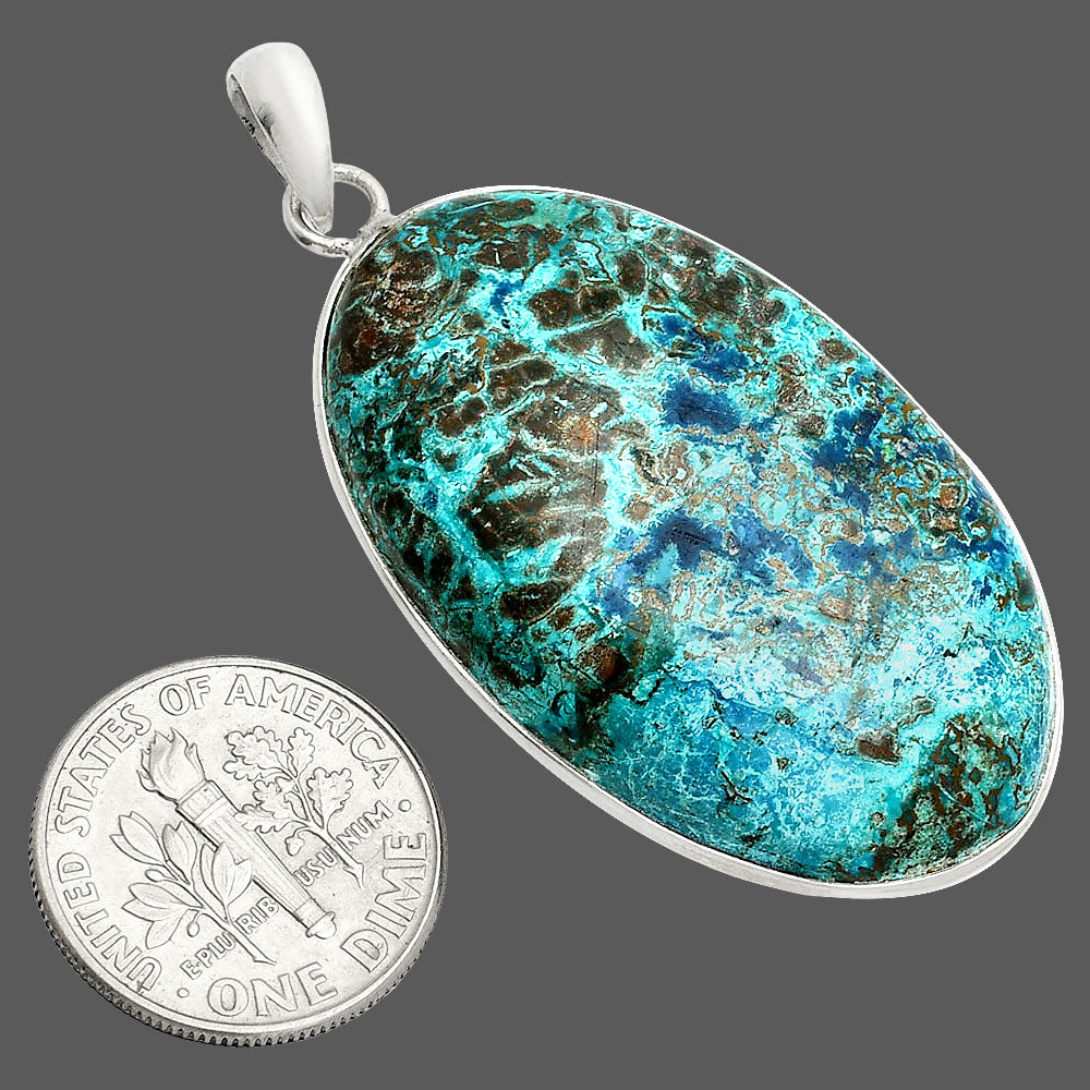 Natural Shattuckite - USA Pendant P-1001 SDP150557