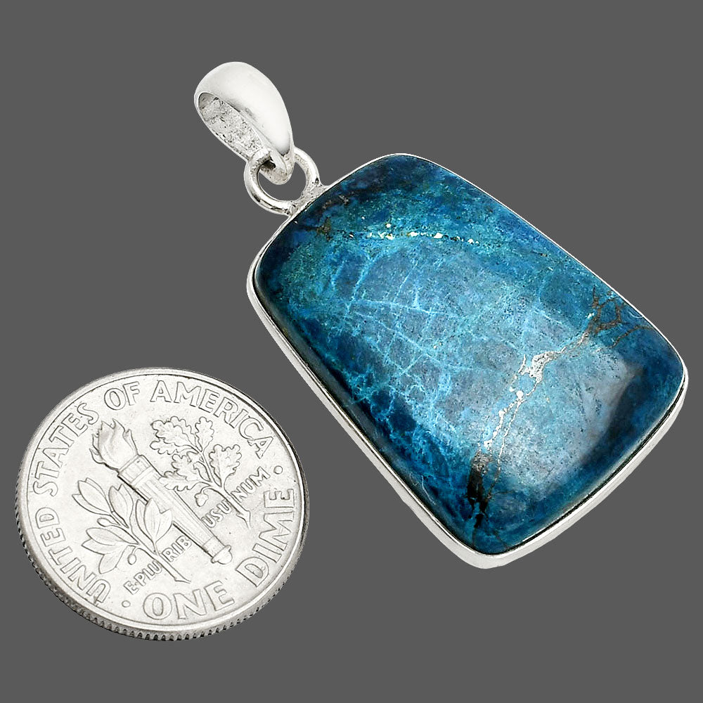 Natural Shattuckite - USA Pendant P-1001 SDP150572