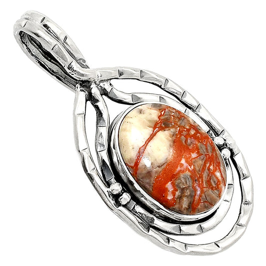 Natural Rosetta Picture Jasper Pendant P-1410 SDP151052
