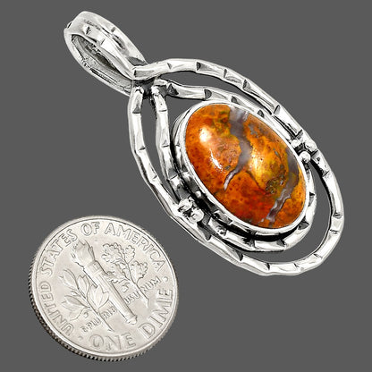 Natural Rare Cady Mountain Agate Pendant P-1410 SDP151062