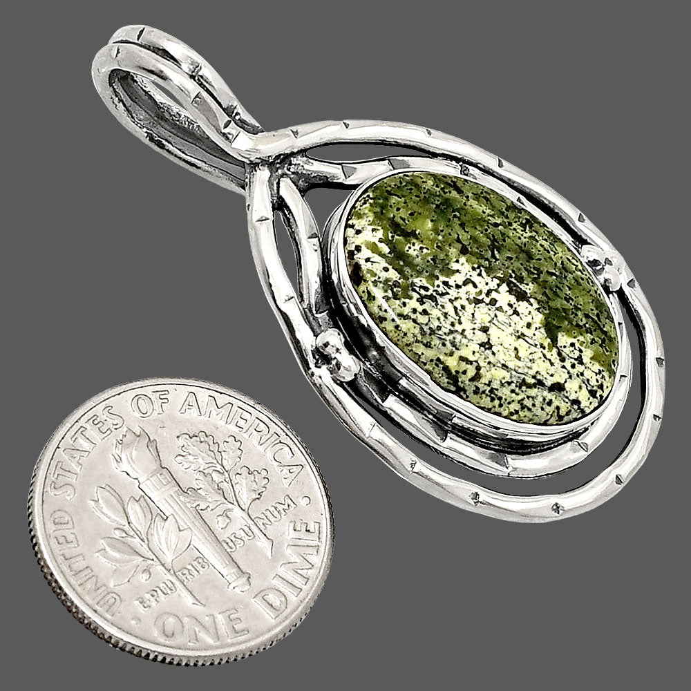 Natural Natural Chrysotile Pendant P-1410 SDP151093