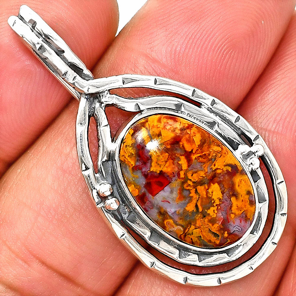 Natural Rare Cady Mountain Agate Pendant P-1410 SDP151095
