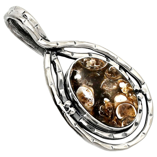 Natural Turtella Jasper - USA Pendant P-1410 SDP151111