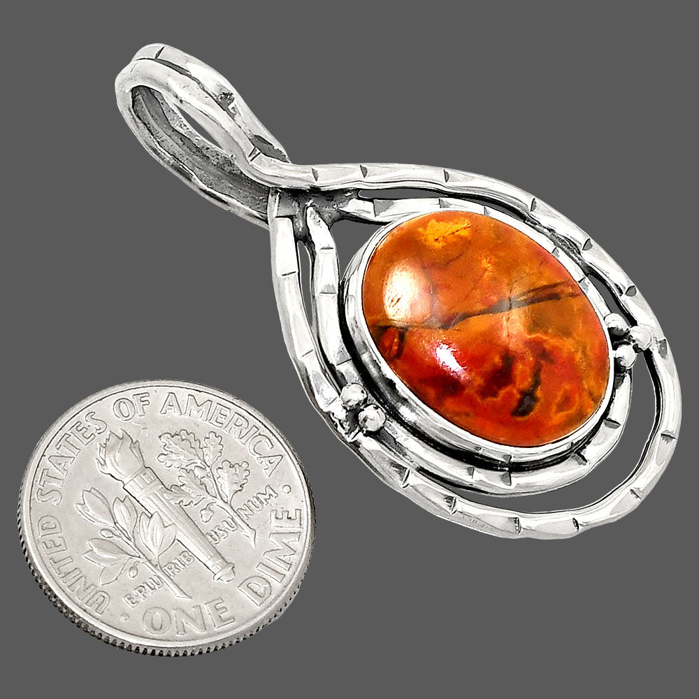 Natural Rare Cady Mountain Agate Pendant P-1410 SDP151115