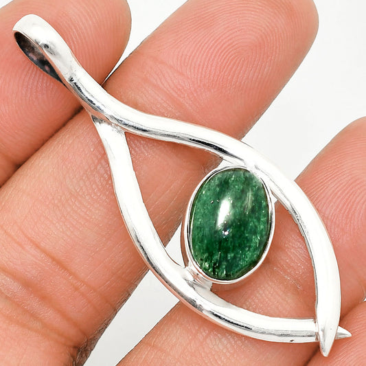 Natural Green Aventurine Pendant P-1384 SDP151137