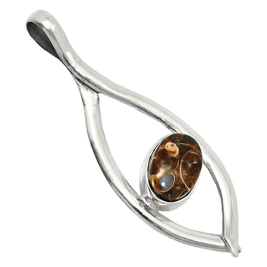 Natural Turtella Jasper - USA Pendant P-1384 SDP151140