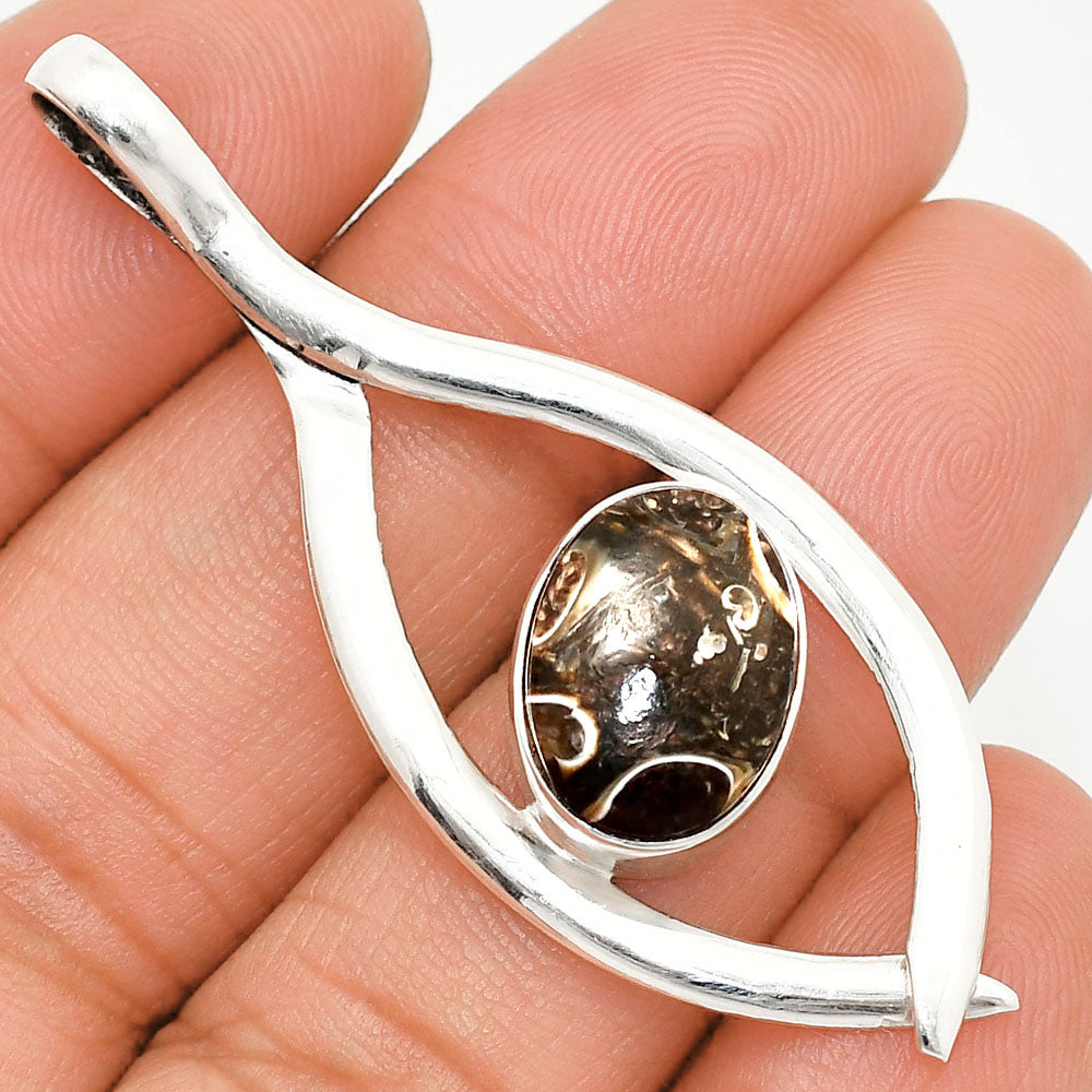 Natural Turtella Jasper - USA Pendant P-1384 SDP151144