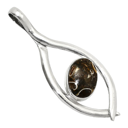 Natural Turtella Jasper - USA Pendant P-1384 SDP151144