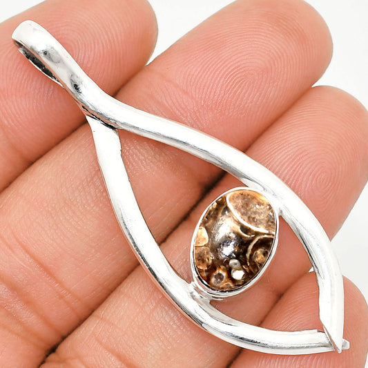 Natural Turtella Jasper - USA Pendant P-1384 SDP151145