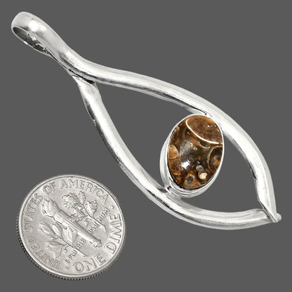 Natural Turtella Jasper - USA Pendant P-1384 SDP151145