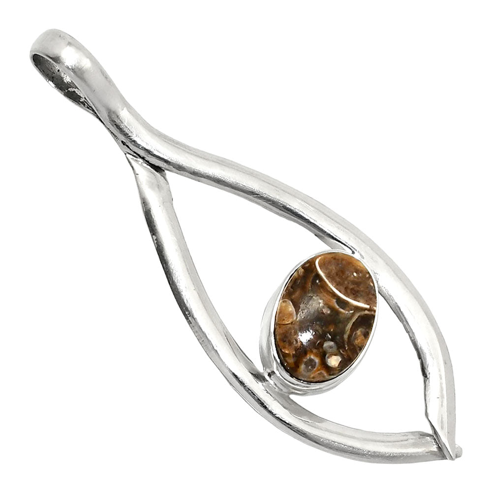 Natural Turtella Jasper - USA Pendant P-1384 SDP151145