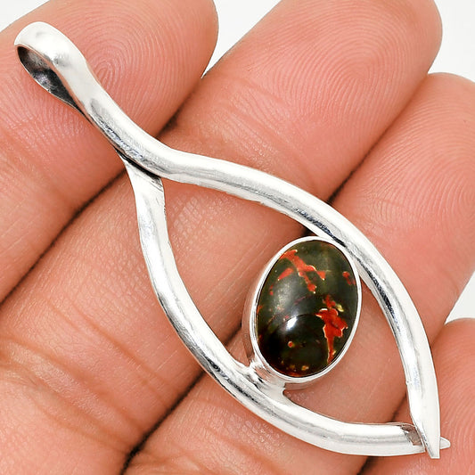 Natural Cherry Creek Pendant P-1384 SDP151147