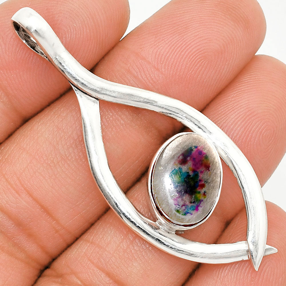 Dichroic Glass Pendant P-1384 SDP151150