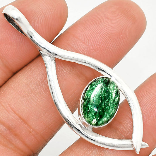 Natural Green Aventurine Pendant P-1384 SDP151151