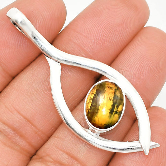 Natural Nellite Pendant P-1384 SDP151158