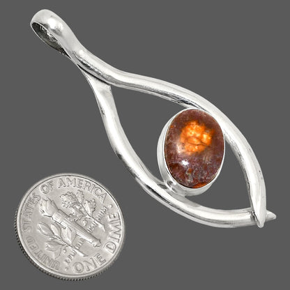 Natural Mexican Bird Eye Pendant P-1384 SDP151165