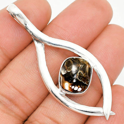 Natural Turtella Jasper - USA Pendant P-1384 SDP151174