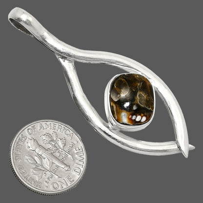 Natural Turtella Jasper - USA Pendant P-1384 SDP151174