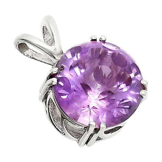Fancy Cut Natural Amethyst - Brazil Pendant P-1737 SDP151231