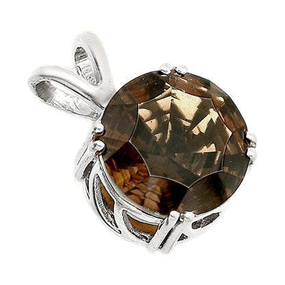 Fancy Cut Smoky Quartz - Brazil Pendant P-1737 SDP151265