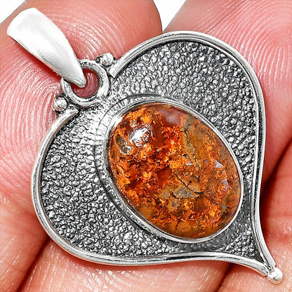 Heart - Rare Cady Mountain Agate Pendant P-1503 SDP151321