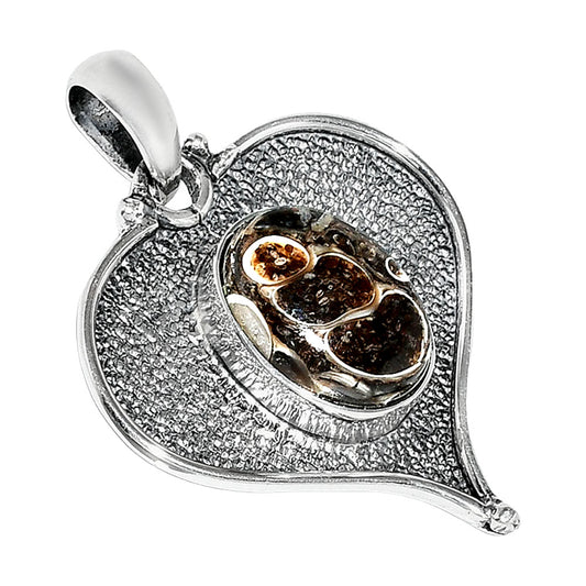 Heart - Natural Turtella Jasper - USA Pendant P-1503 SDP151328