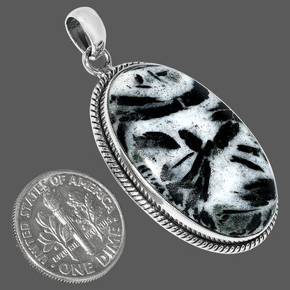 Natural Hornblende Pendant P-1068 SDP151341