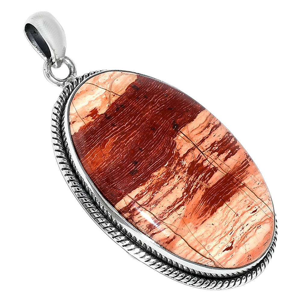 Natural Snake Skin Jasper Pendant P-1068 SDP151374