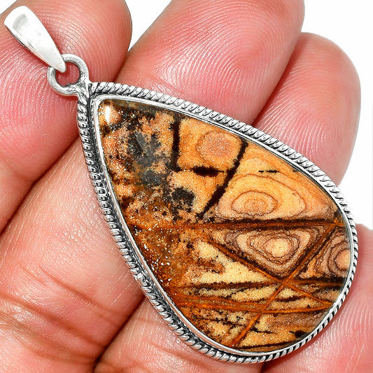 Natural Outback Jasper Pendant P-1068 SDP151399