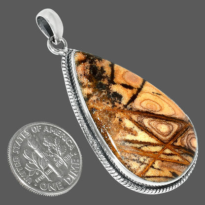 Natural Outback Jasper Pendant P-1068 SDP151399