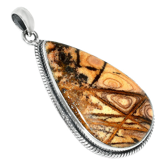 Natural Outback Jasper Pendant P-1068 SDP151399
