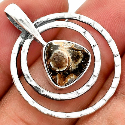 Natural Turtella Jasper - USA Pendant P-1441 SDP151466