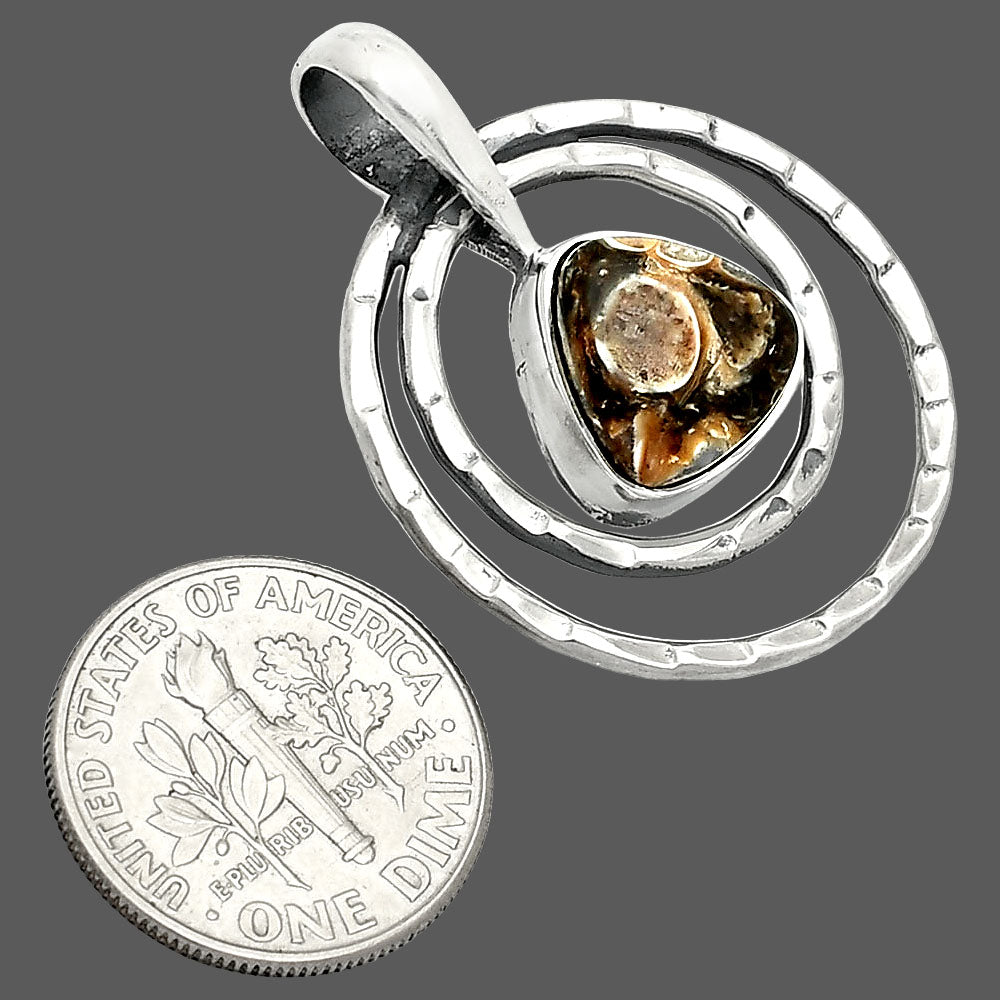 Natural Turtella Jasper - USA Pendant P-1441 SDP151466